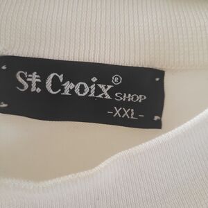 Elegant Men's Ivory Crewneck Sweater